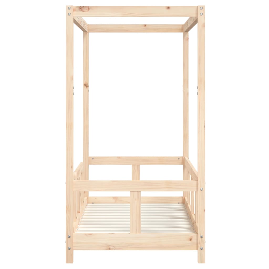 vidaXL Cadre de lit pour enfant 70x140 cm bois de pin massif