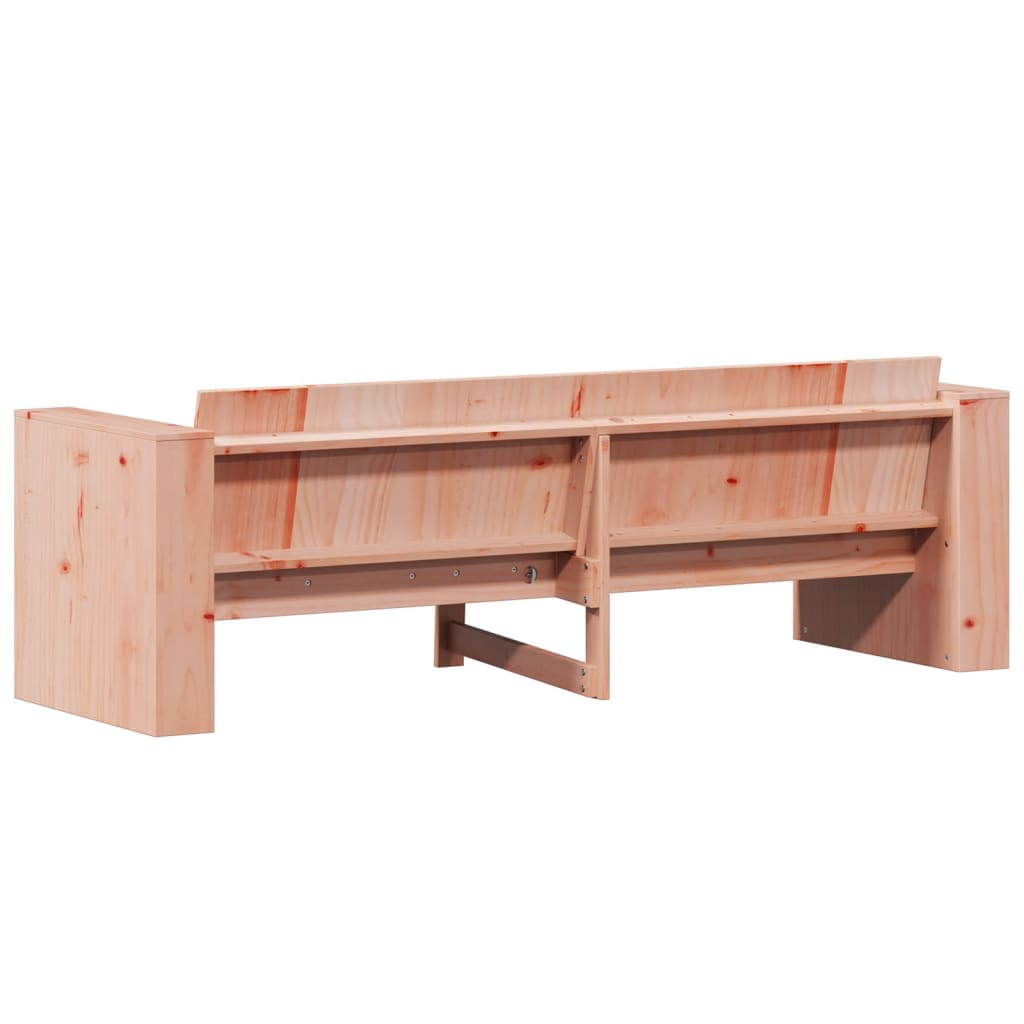 vidaXL Canapé de jardin 3 places 189x60x62 cm bois massif de douglas