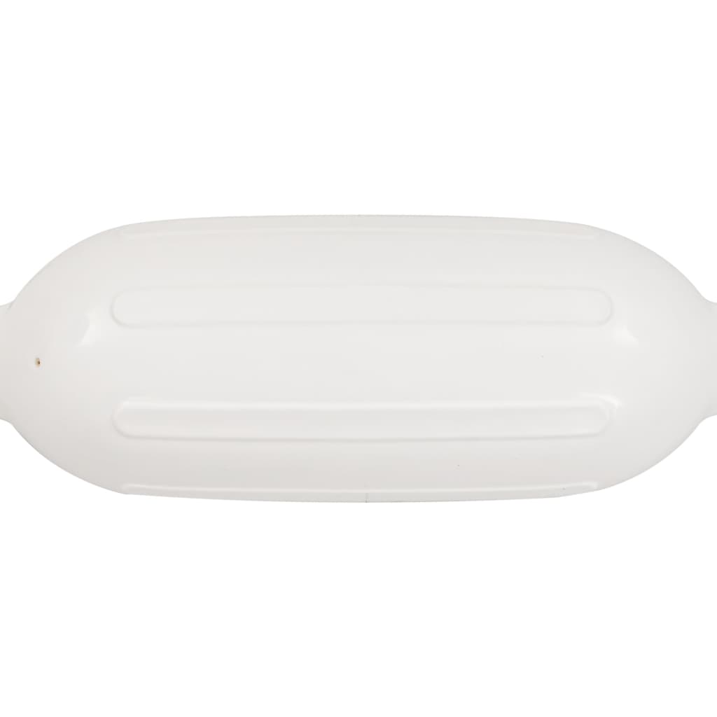 vidaXL Pare-chocs de bateau 4 pcs blanc 58,5x16,5 cm PVC