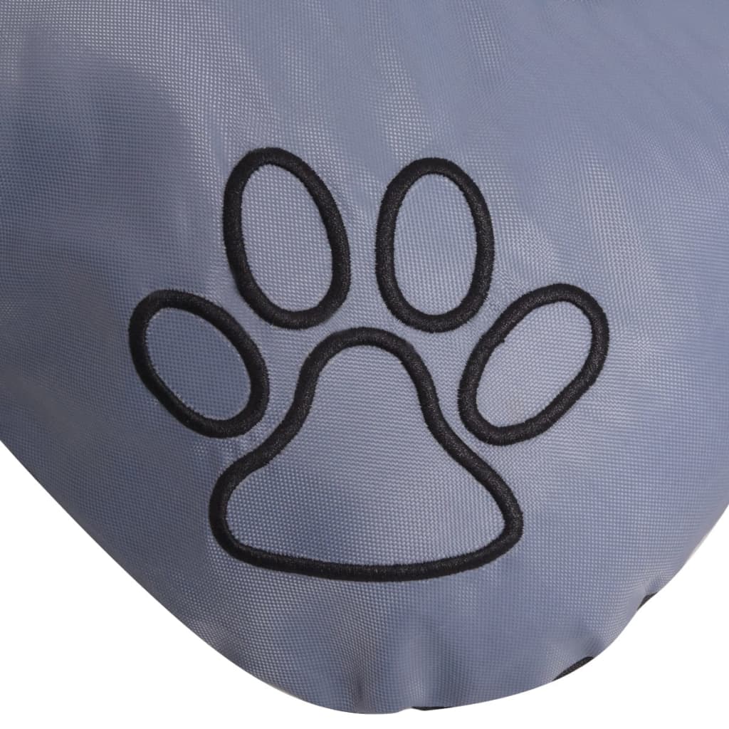 vidaXL Matelas pour chiens Taille L Gris