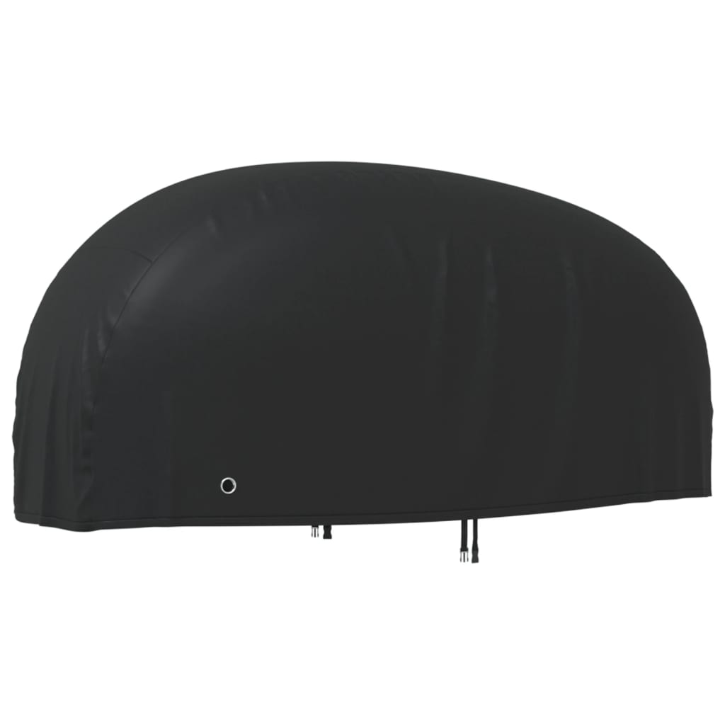 vidaXL Housse de motocyclette noir 230x95x125 cm oxford 210D