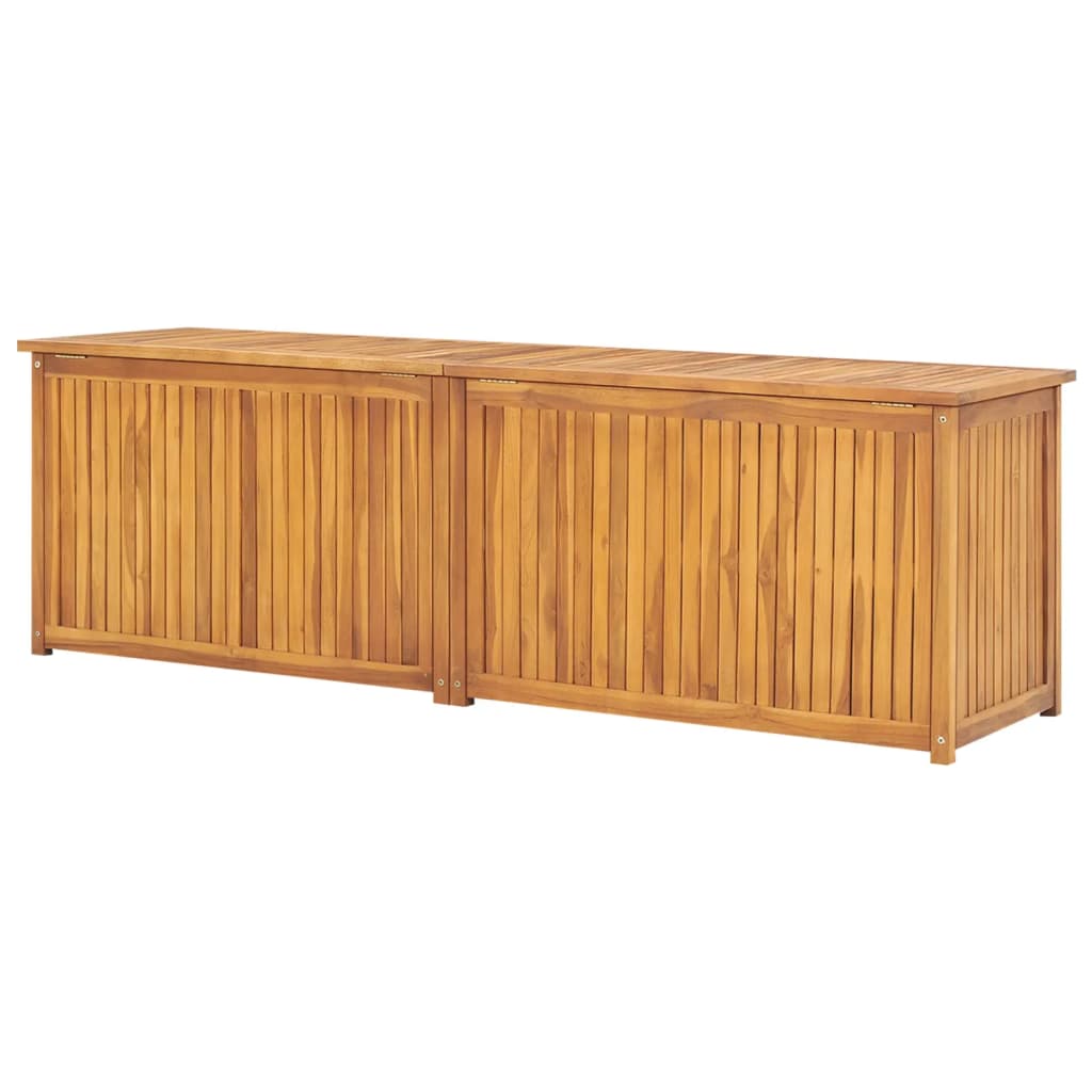 vidaXL Boîte de jardin 175x50x55 cm Bois massif de teck