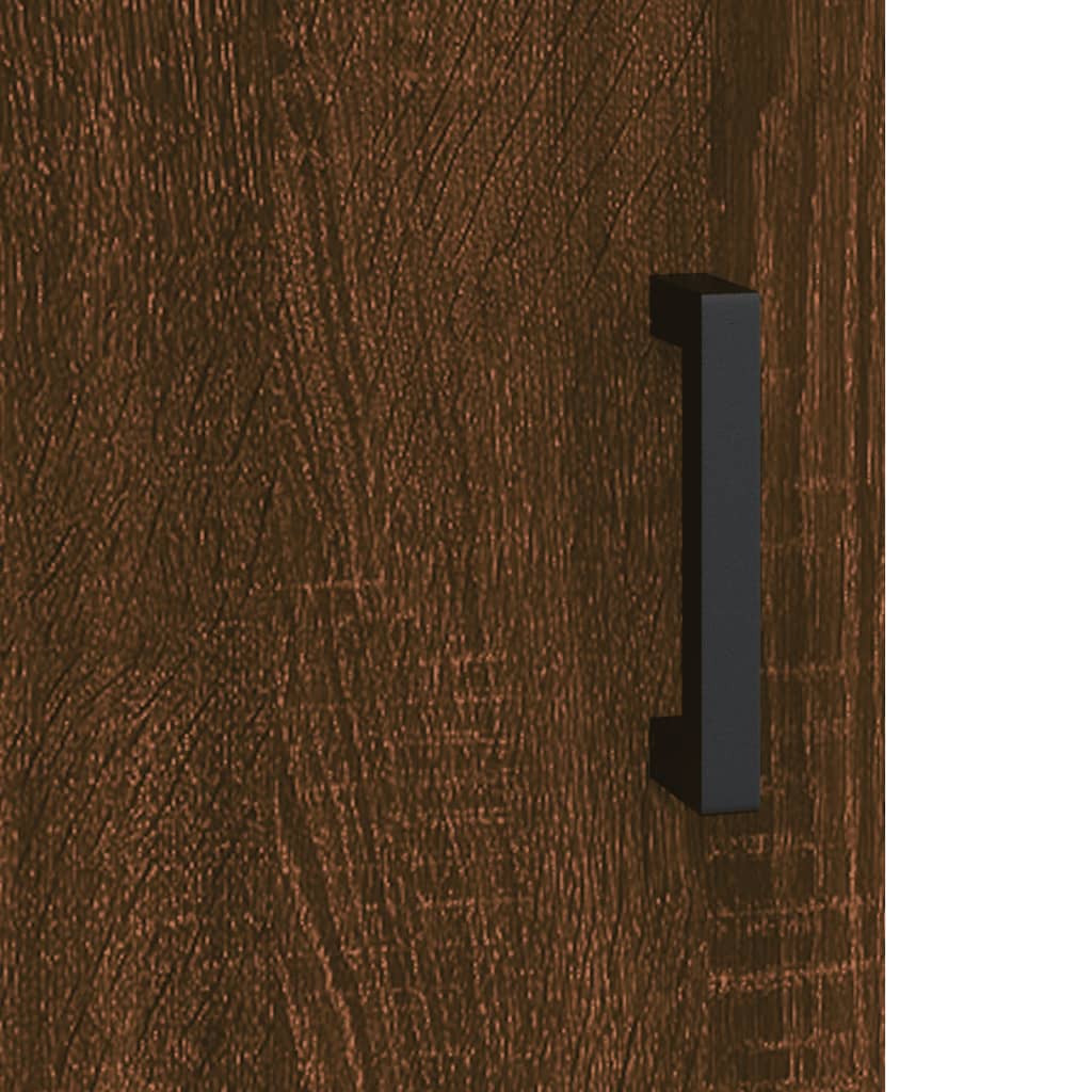 vidaXL Armoire murale chêne marron 69,5x34x90 cm