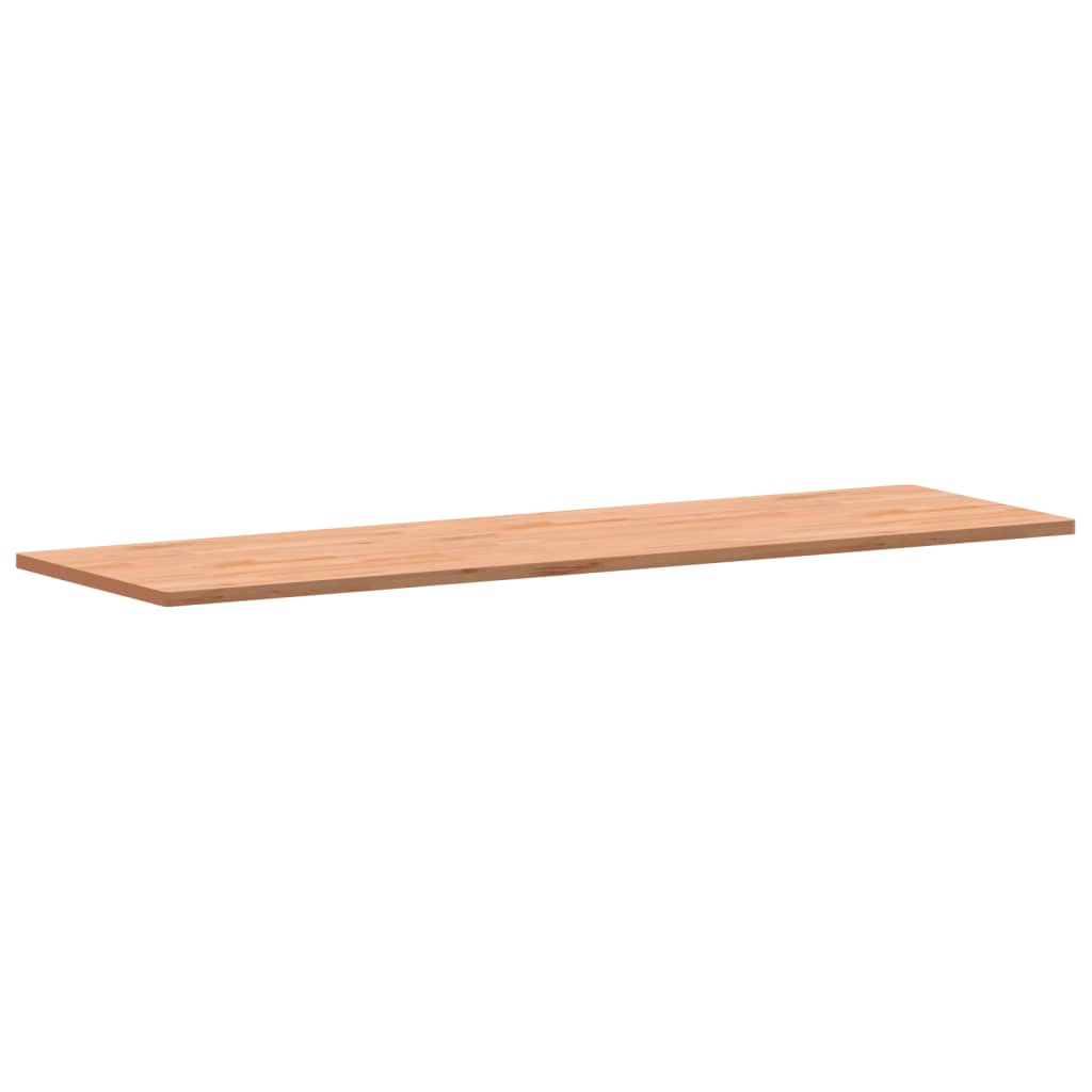 vidaXL Dessus de bureau 180x55x2,5 cm bois massif de hêtre