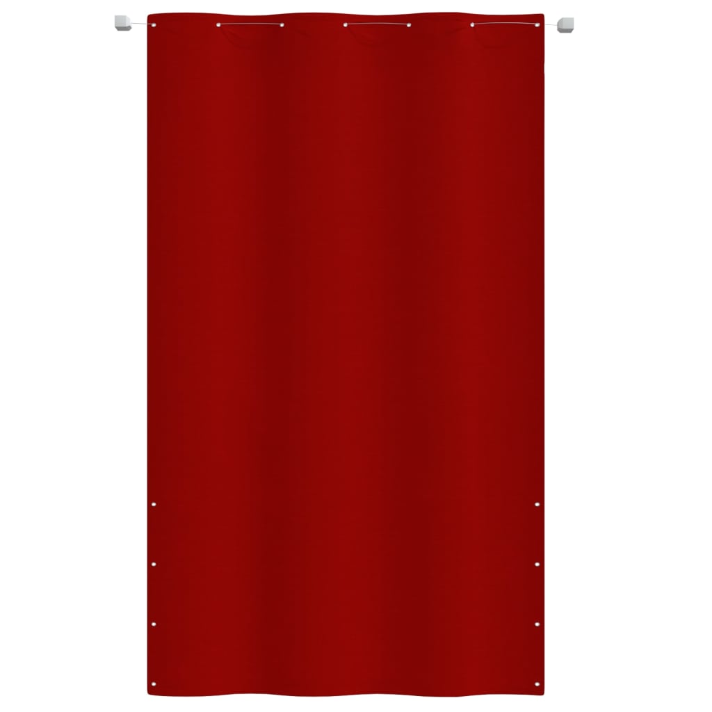 vidaXL Écran de balcon Rouge 140x240 cm Tissu Oxford