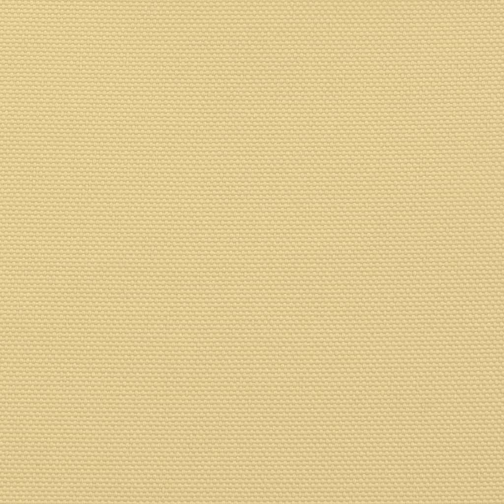 vidaXL Voile d'ombrage sable 7x5 m 100 % polyester oxford