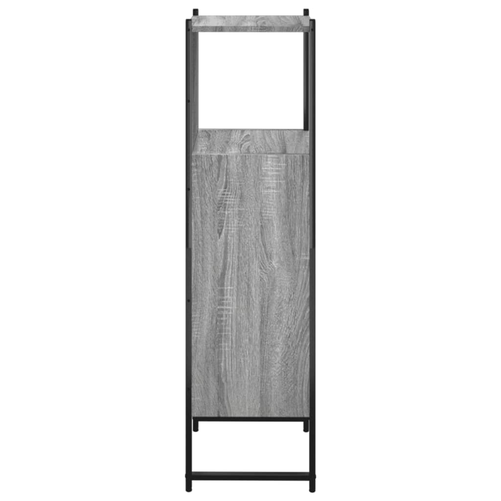 vidaXL Armoire de salle de bain sonoma gris 33x33x120,5 cm