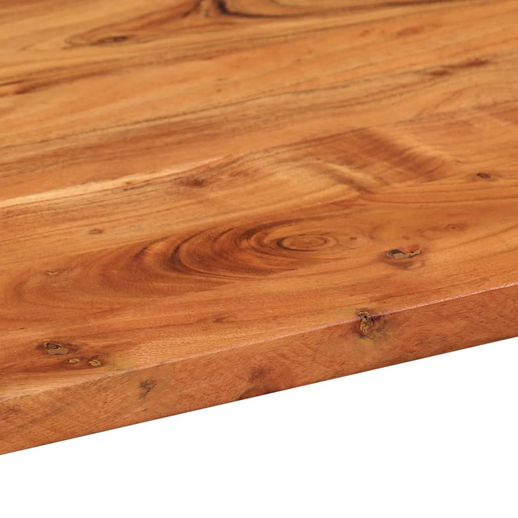 vidaXL Dessus de table 110x50x2,5 cm ovale bois massif d'acacia