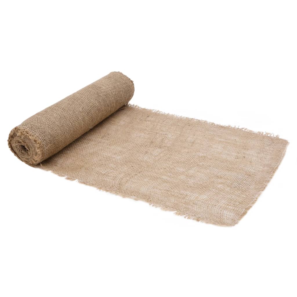 vidaXL Rouleau de jute 0,5x25 m 100 % jute 200 g/m²