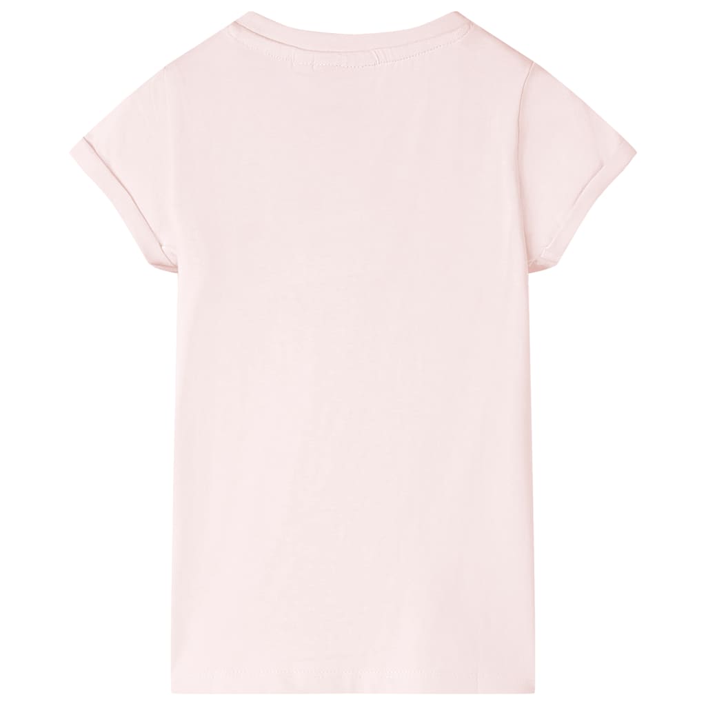 T-shirt pour enfants rose pâle 104