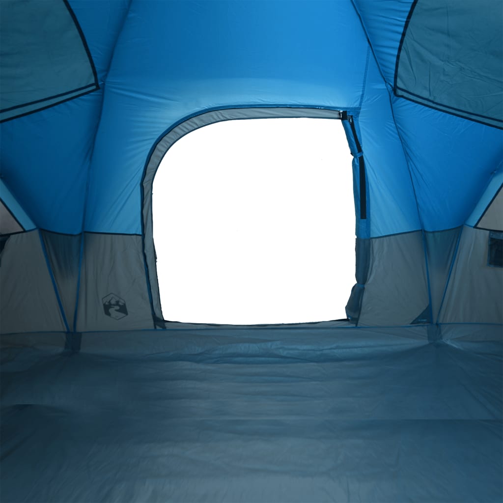 vidaXL Tente à dôme 11 personnes bleu imperméable