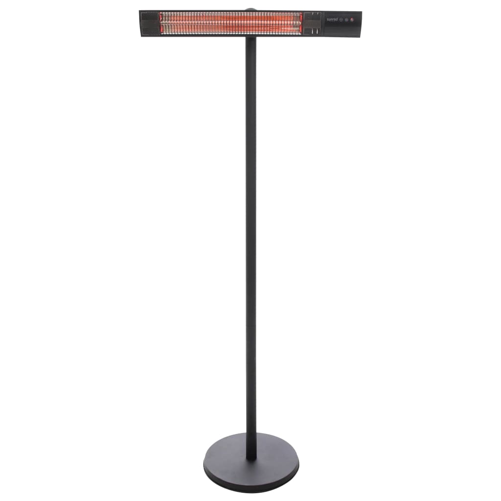 Sunred Chauffage sur pied Royal Diamond Dark 2500 W Noir