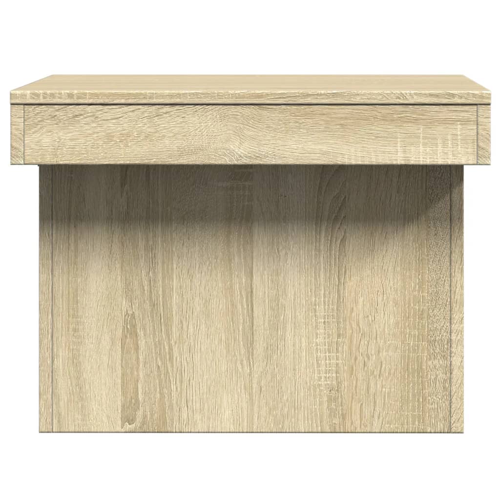 vidaXL Table basse chêne sonoma 100x55x40 cm bois d'ingénierie