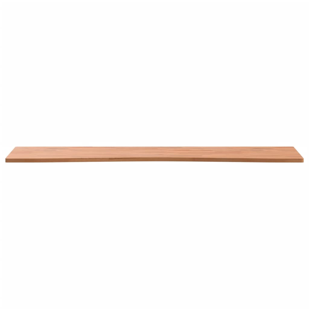 vidaXL Dessus de bureau 110x(55-60)x1,5 cm bois massif de hêtre