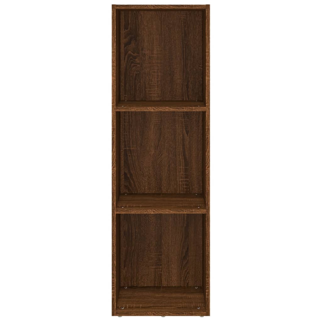 vidaXL Bibliothèque/Meuble TV chêne marron 36x30x114cm bois ingénierie