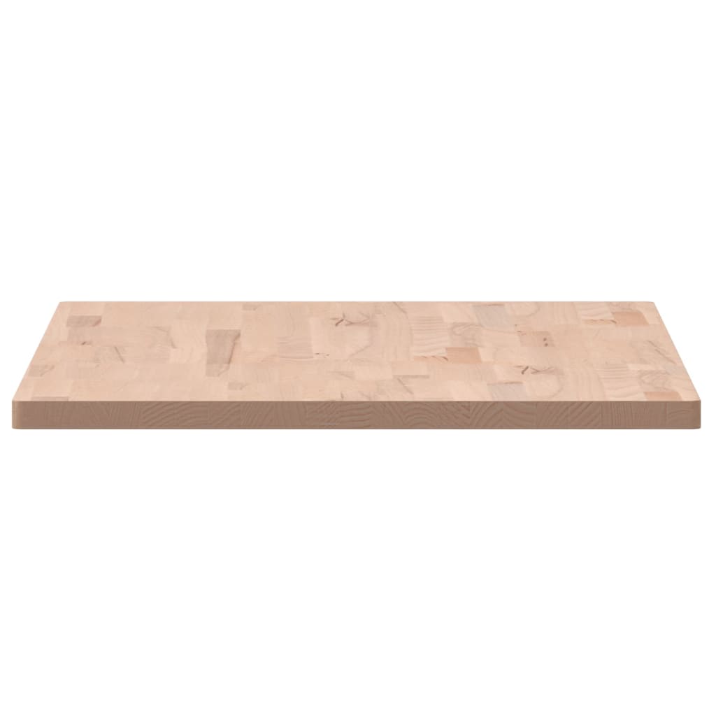 vidaXL Comptoir de salle de bain 100x60x2,5 cm bois massif de hêtre