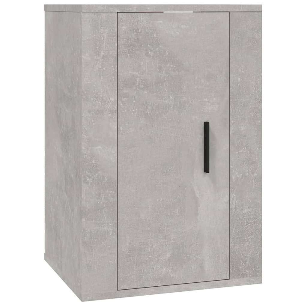 vidaXL Ensemble de meubles TV 5 pcs Gris béton Bois d'ingénierie