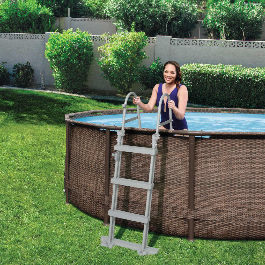 Bestway Échelle de piscine à 4 marches Flowclear 122 cm 58331