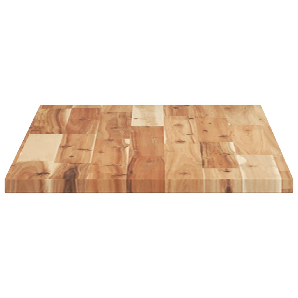 vidaXL Dessus de table rectangulaire 60x40x2 cm bois massif d'acacia