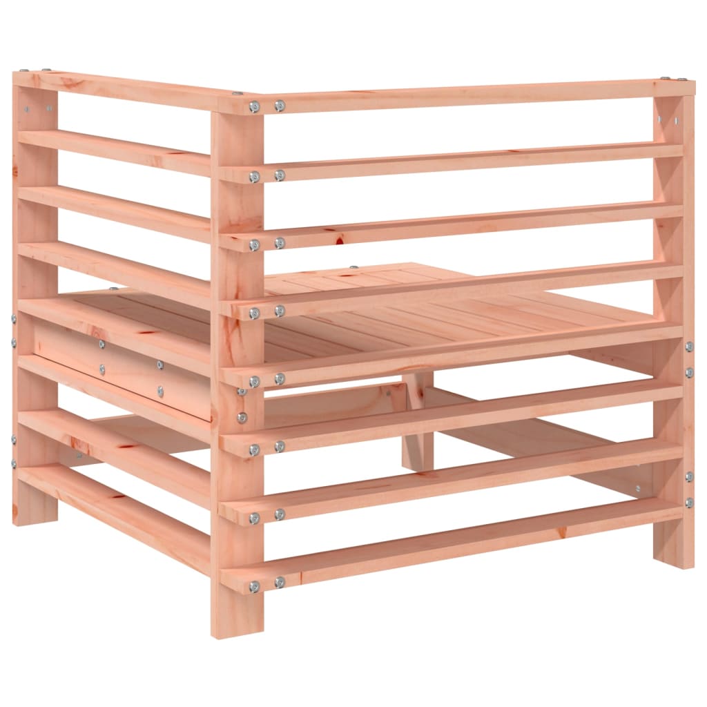 vidaXL Canapé d'angle de jardin bois massif douglas