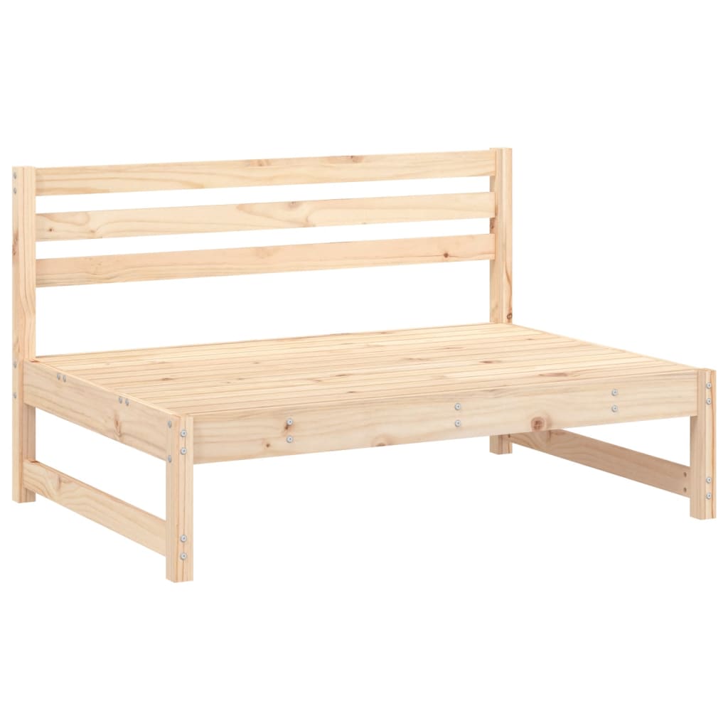 vidaXL Salon de jardin 2 pcs bois de pin massif