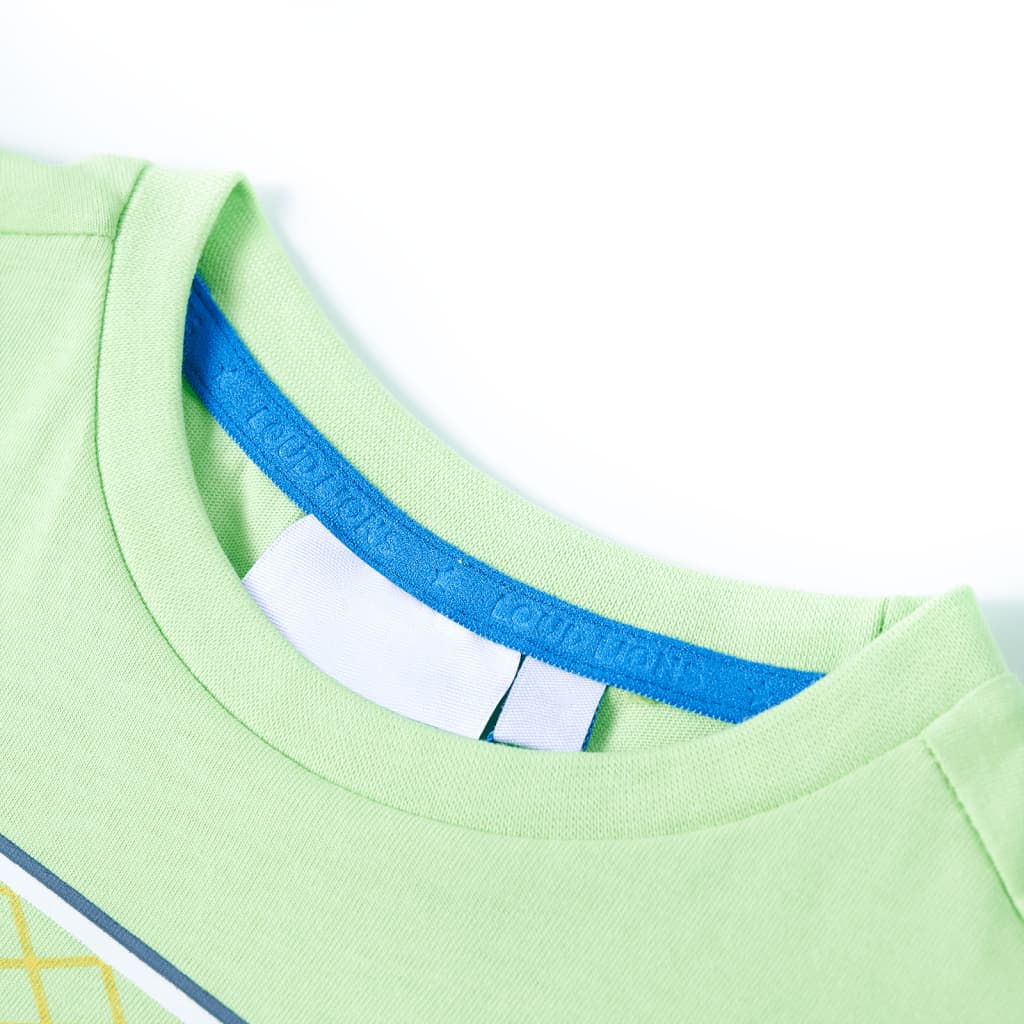 T-shirt pour enfants vert citron 104