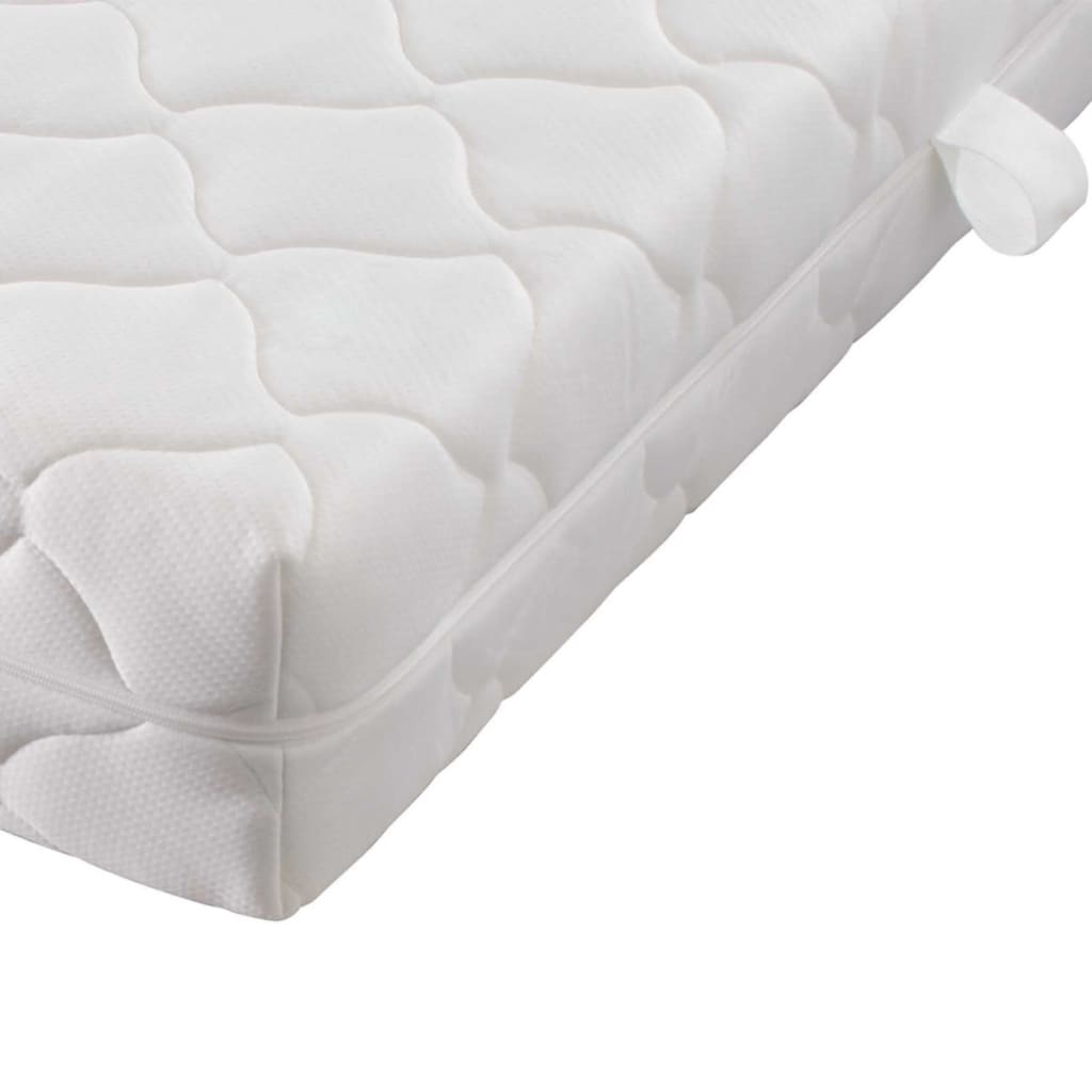 vidaXL Matelas avec housse lavable 200x80x17 cm