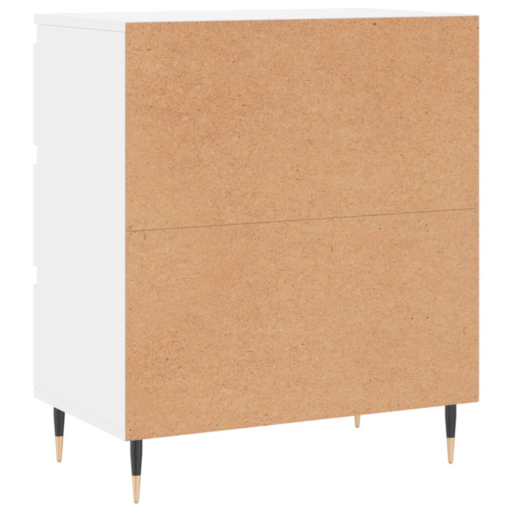 vidaXL Buffet Blanc 60x35x70 cm Bois d'ingénierie