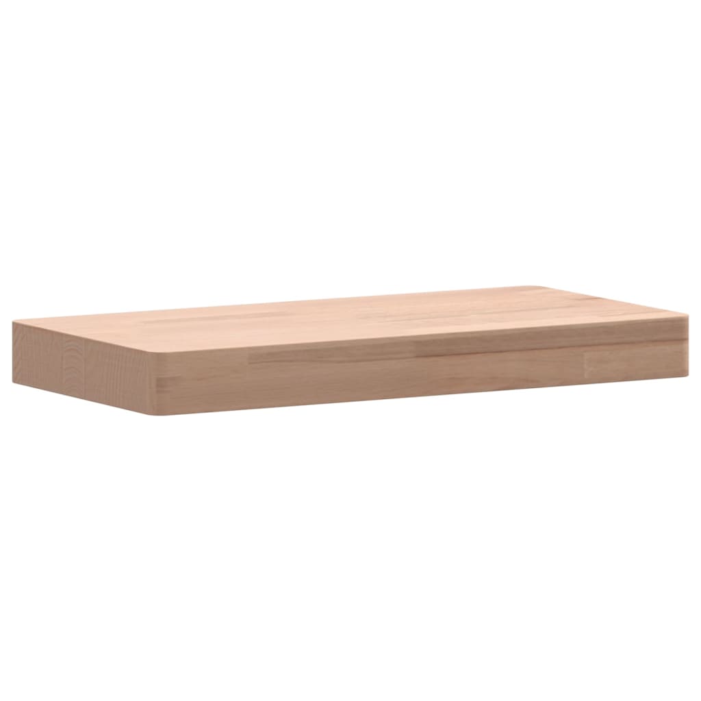 vidaXL Étagère murale 40x20x4 cm bois massif de hêtre