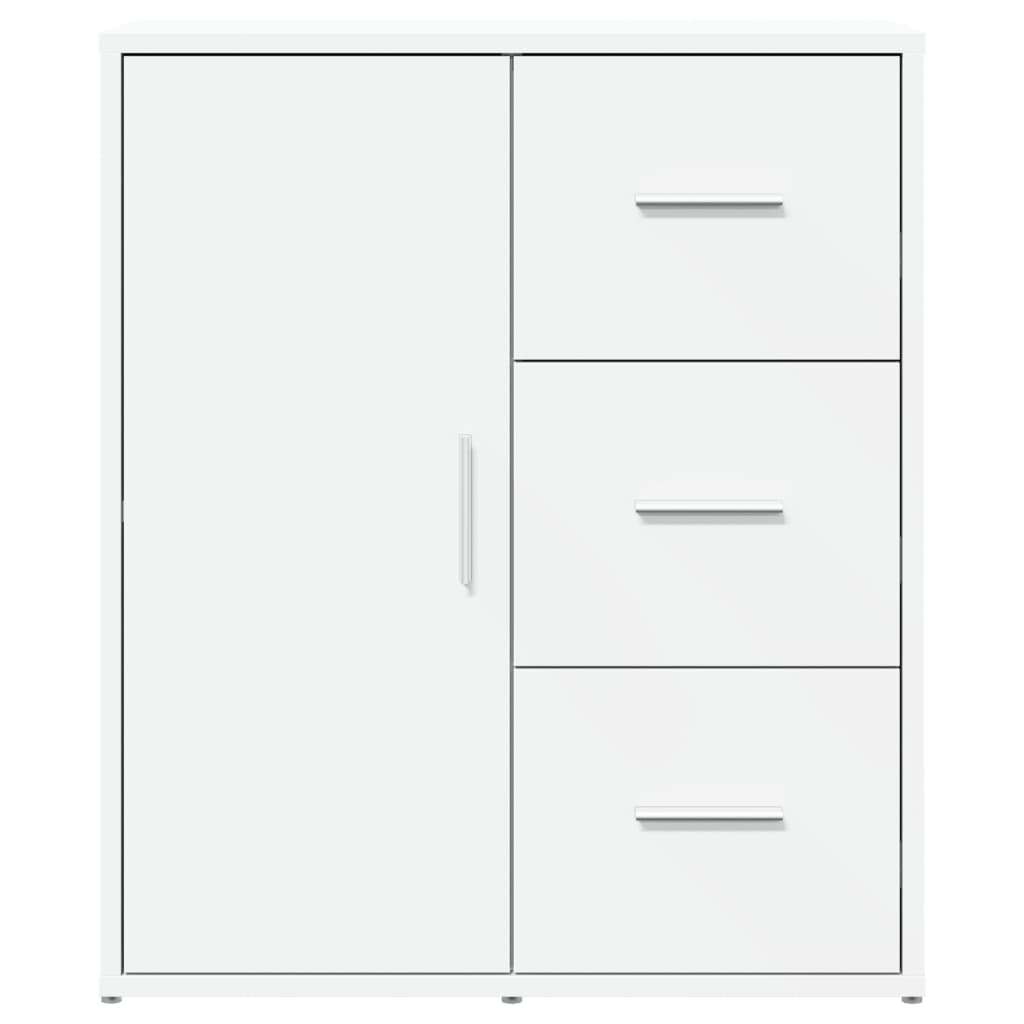 vidaXL Buffet blanc 60x31x70 cm bois d'ingénierie