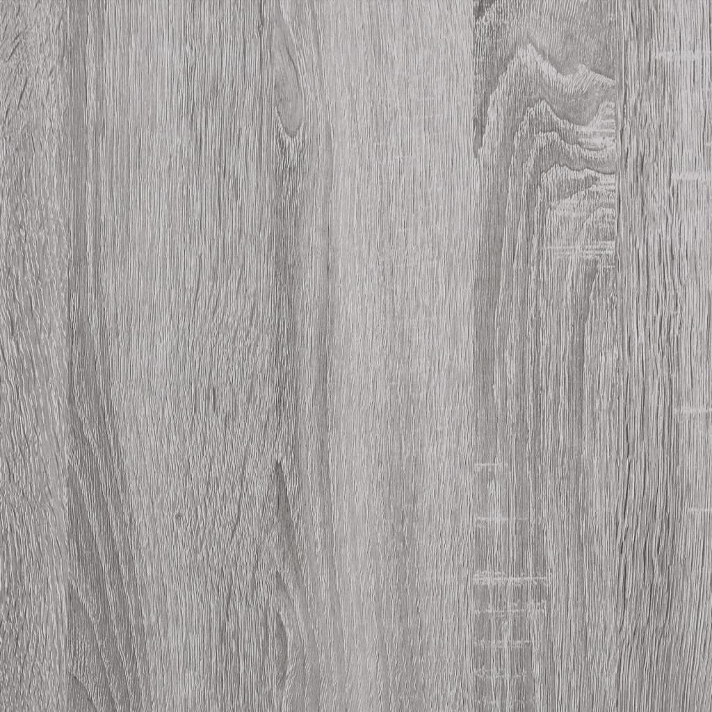 vidaXL Table de chevet sonoma gris 40x42x60 cm bois d'ingénierie