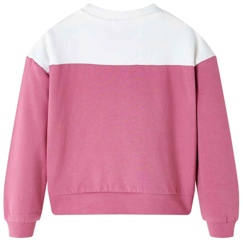 Sweatshirt pour enfants framboise 128