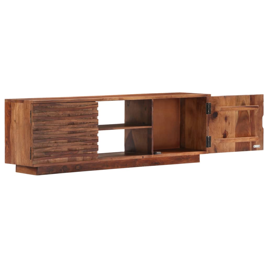 vidaXL Meuble TV 120x30x40 cm Bois solide