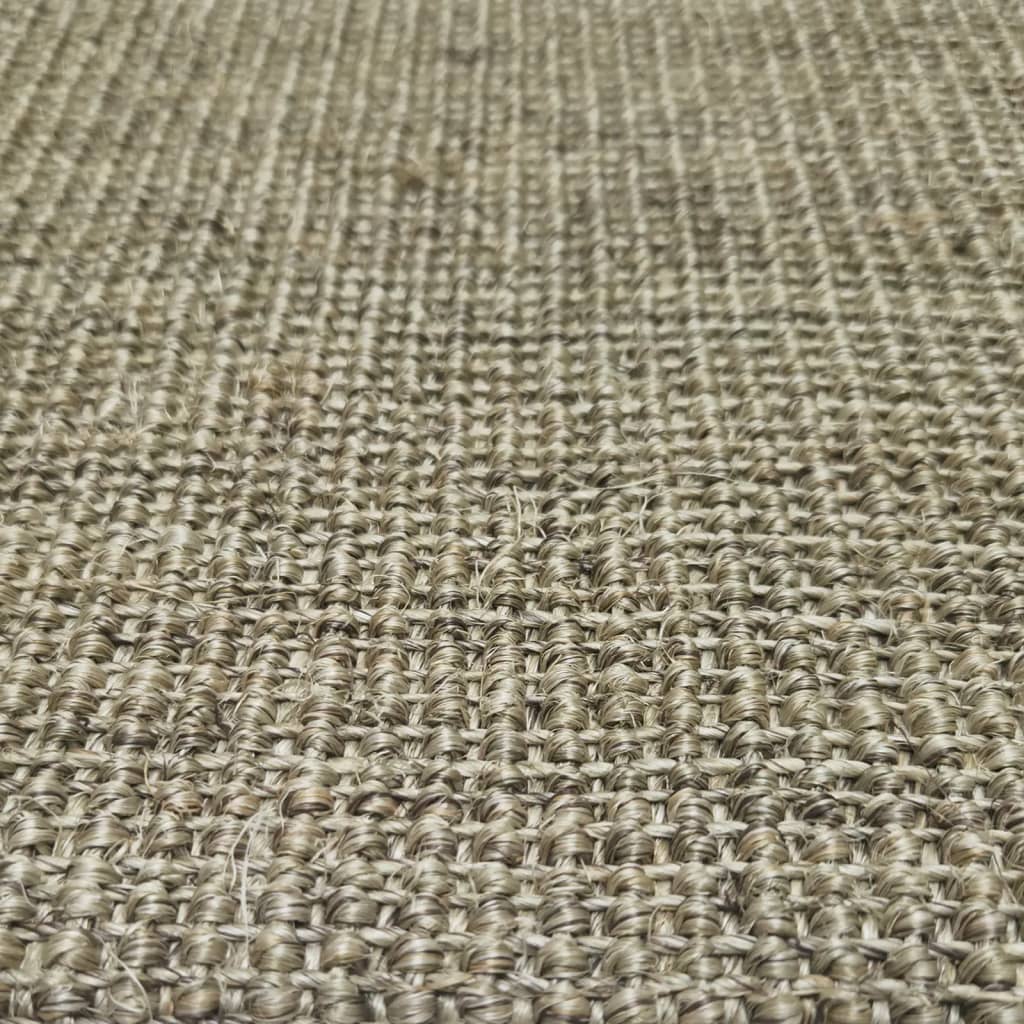 vidaXL Tapis en sisal pour griffoir taupe 66x350 cm