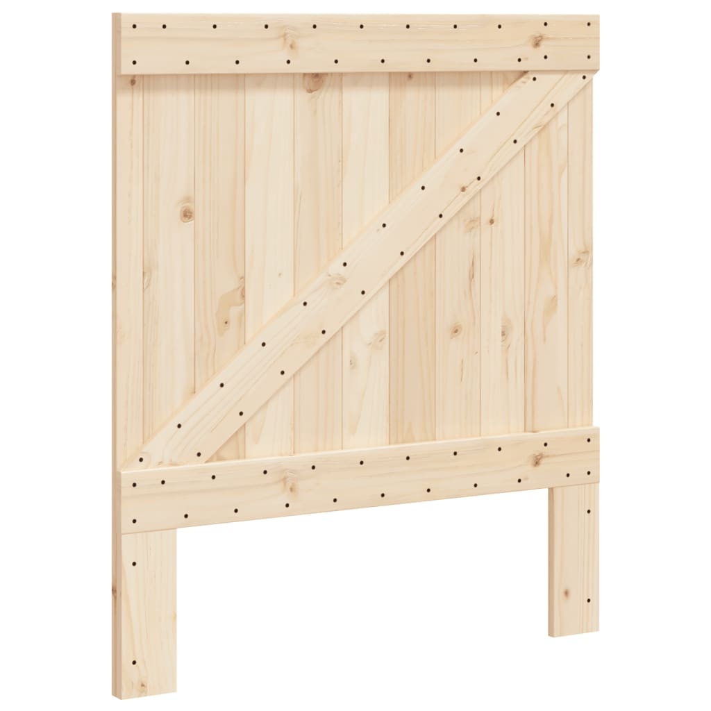 vidaXL Tête de lit 90x104 cm bois massif de pin