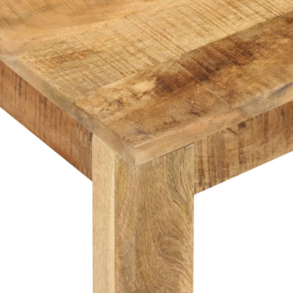 vidaXL Table basse 55x55x35 cm Bois de manguier massif