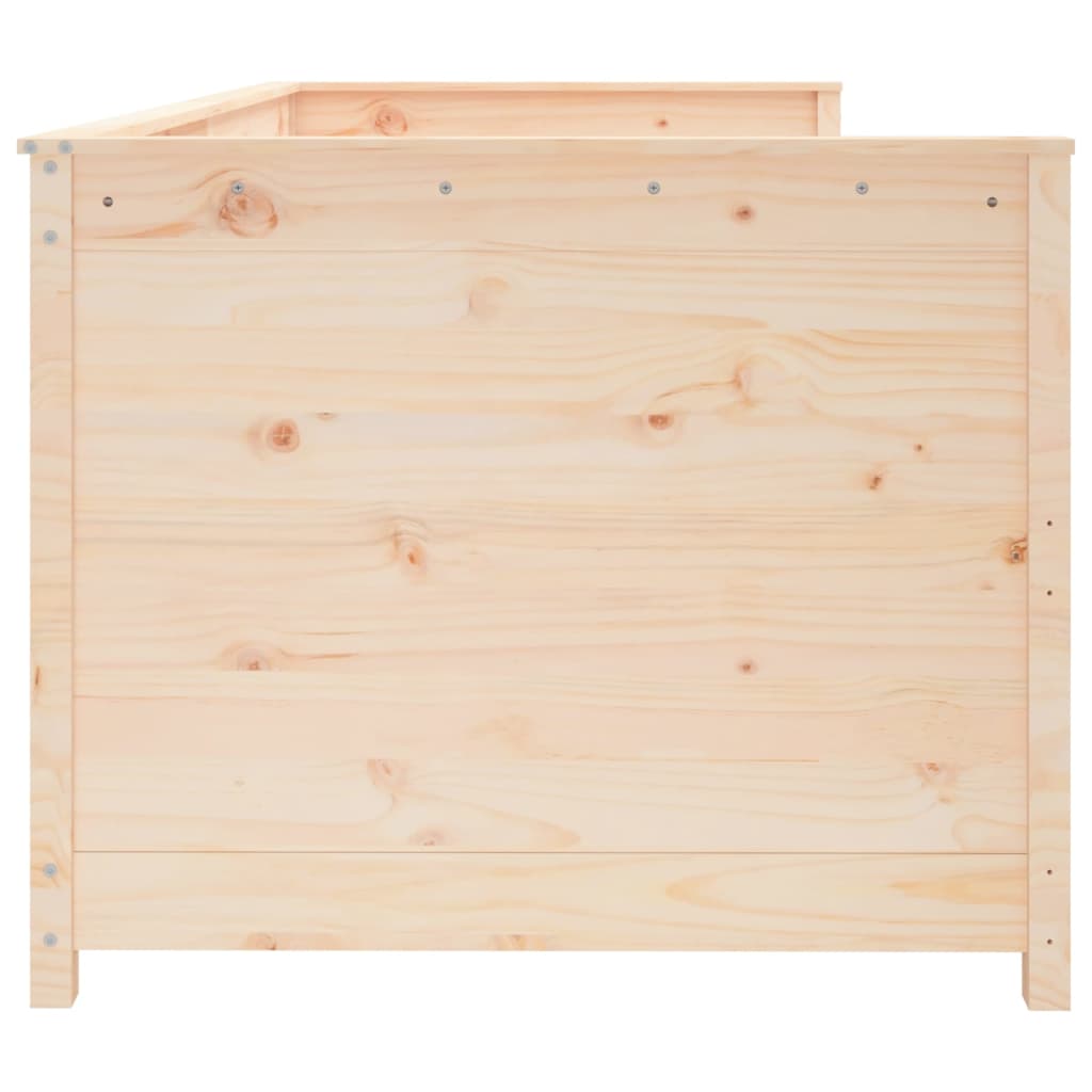 vidaXL Lit de jour sans matelas 75x190 cm bois de pin massif