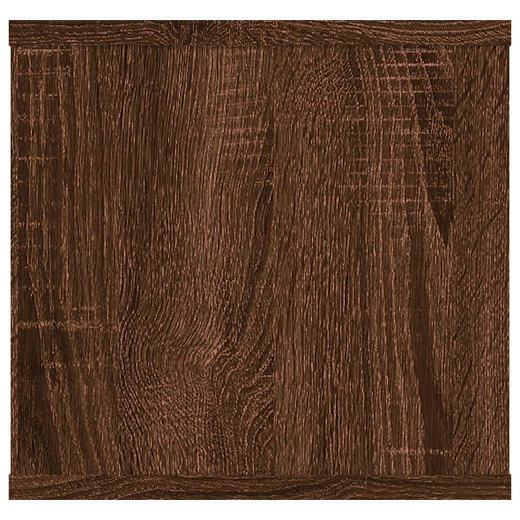 vidaXL Étagère murale chêne marron 102x30x29 cm bois d'ingénierie