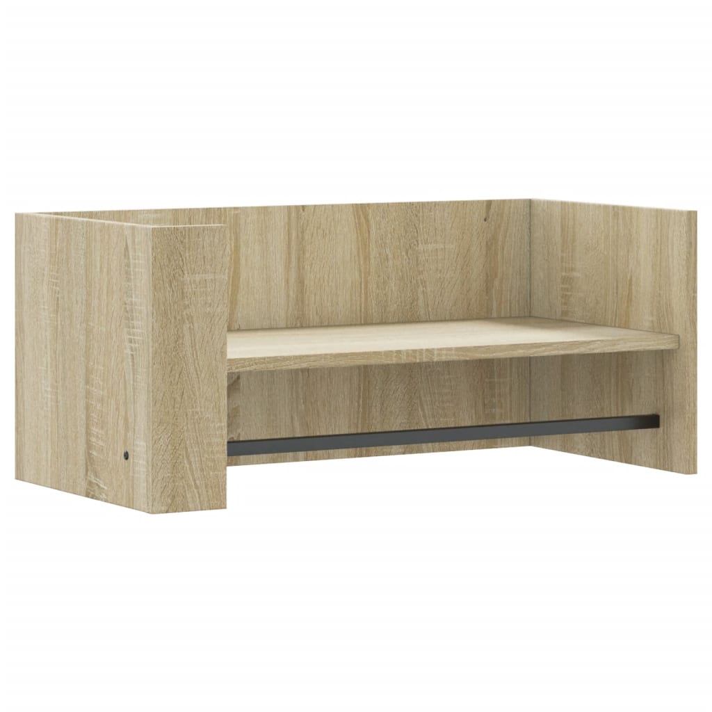 vidaXL Étagère murale chêne sonoma 70,5x35x30,5 cm bois d'ingénierie