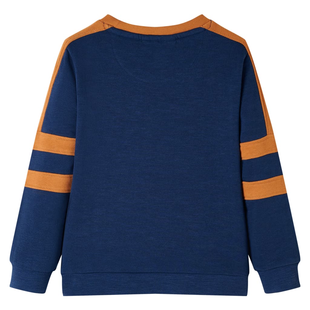 Sweatshirt pour enfants bleu indigo 140