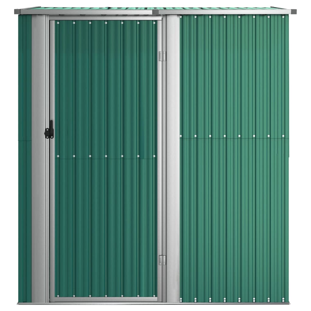 vidaXL Abri de jardin Vert 180,5x97x209,5 cm Acier galvanisé