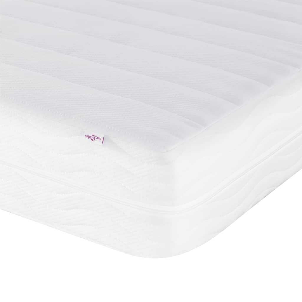 vidaXL Matelas en mousse blanc 100x210 cm dureté H2 H3