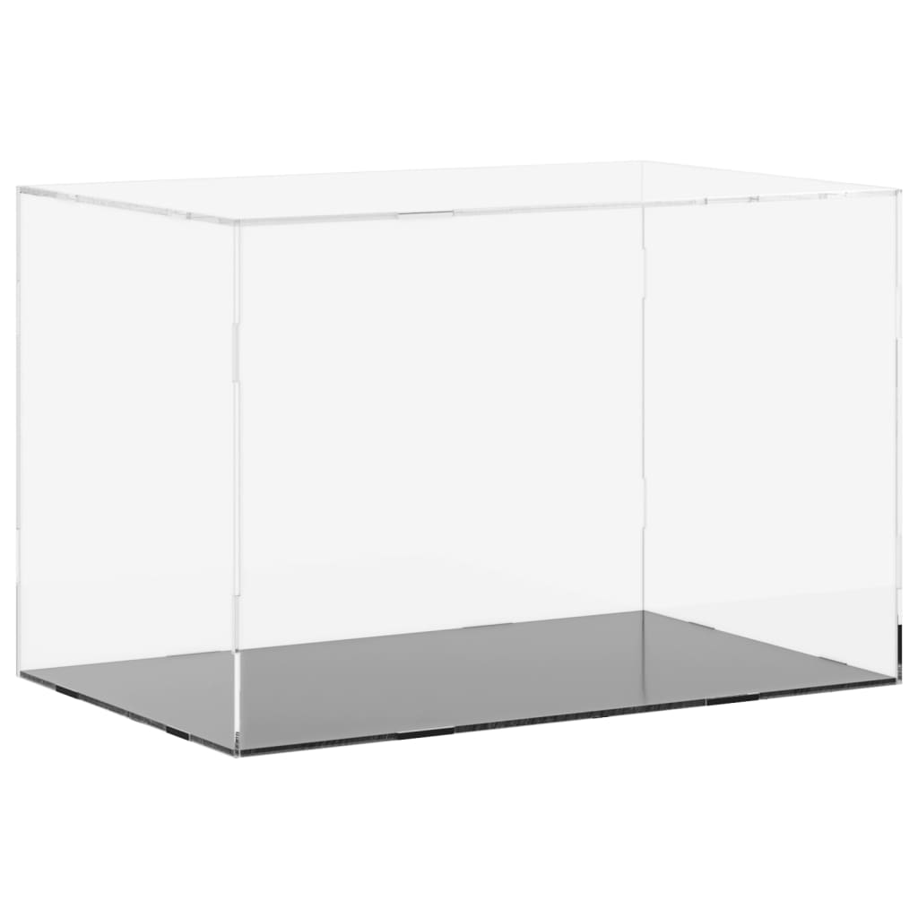vidaXL Boîte d'affichage transparente 56x36x37 cm acrylique
