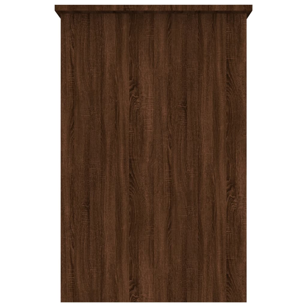 vidaXL Bureau Chêne marron 100x50x76 cm Bois d'ingénierie