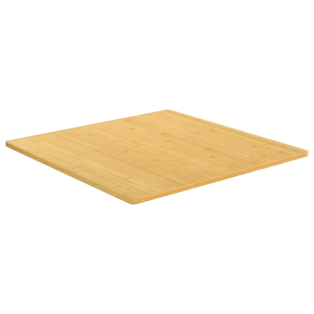 vidaXL Dessus de table 90x90x1,5 cm bambou