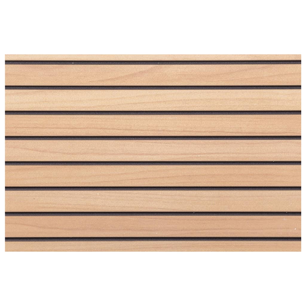 vidaXL Panneaux muraux 3D 5 pcs marron 100x50 cm EPS