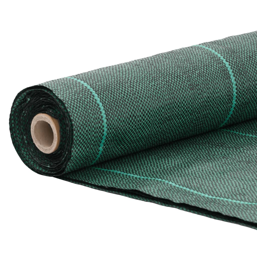 vidaXL Membrane anti-mauvaises herbes vert 0,5x100 m PP