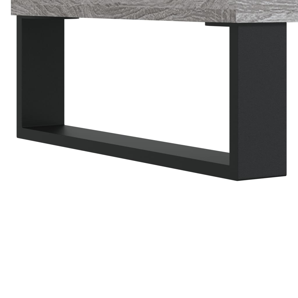 vidaXL Buffet sonoma gris 40x35x70 cm bois d'ingénierie