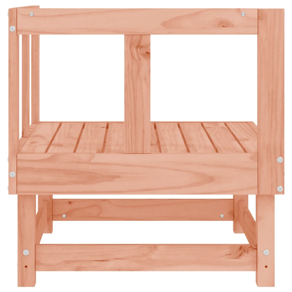 vidaXL Canapé d'angle de jardin bois massif douglas