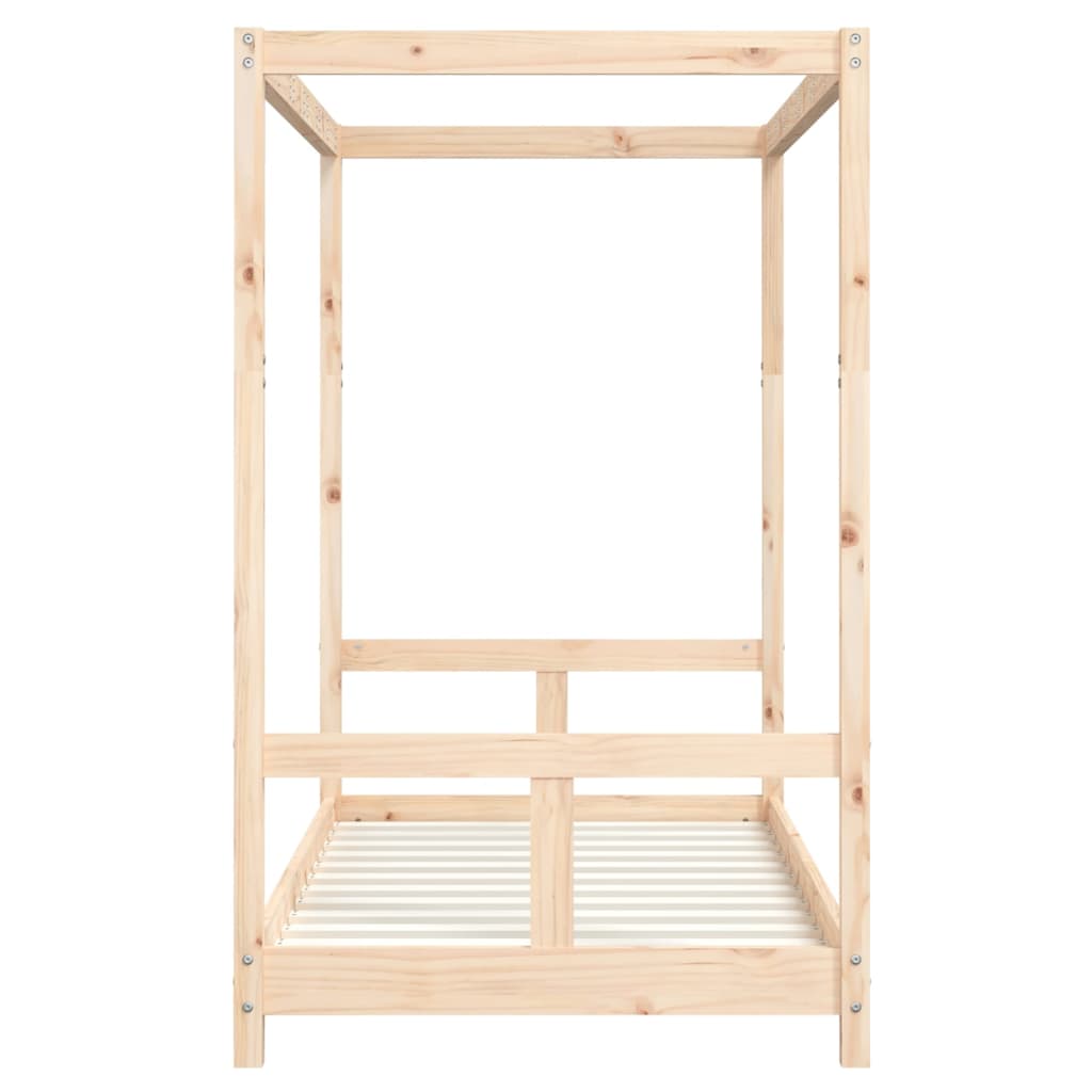 vidaXL Cadre de lit pour enfant 80x160 cm bois de pin massif